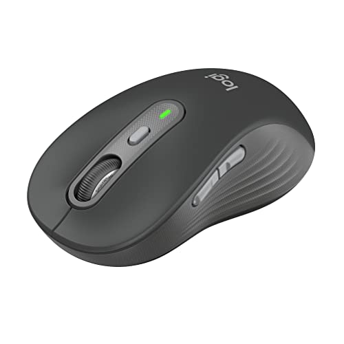 Logicool Signature M750LGR ワイヤレスマウス ラージ グラファイト Bluetooth Logi Bolt Unifying非対応 windows mac iPad Andr