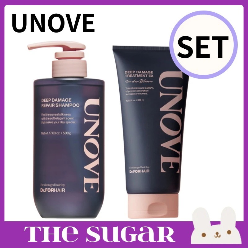 ディープダメージ リペア シャンプー 500g + トリートメントEX 大容量 320mlセット / タンパク質アンプルシャンプー