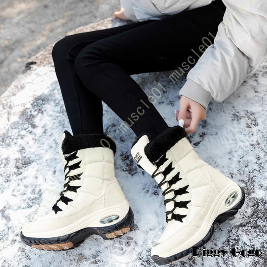 スノーブーツ メンズ スノーシューズ レディース ブーツ キッズ ショート 防寒靴 冬靴 防水 防滑 暖かい 裏起毛 保暖 冬用 カジュアル 綿靴 雪靴 スノーブーツ