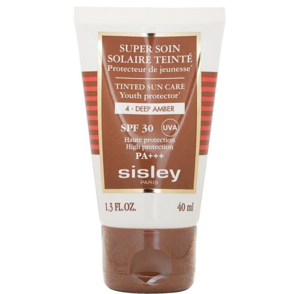 スーパー ソイン ソレア ティンテッド ユース プロテクター spf 30 uva pa+++ - #4 deep amber 40ml