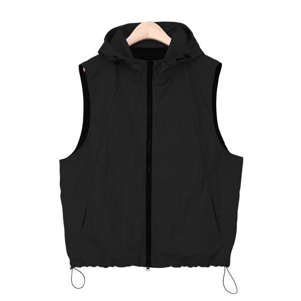 ベスト STO013 2COLOR 男女共用 スウェットベスト 夏 フード アウター 女性ファッション