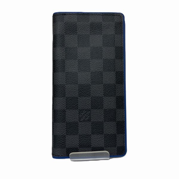 ルイヴィトングラフィット ポルトフォイユブラザ N41688 長財布 2つ折り財布 【中古】 49,320円