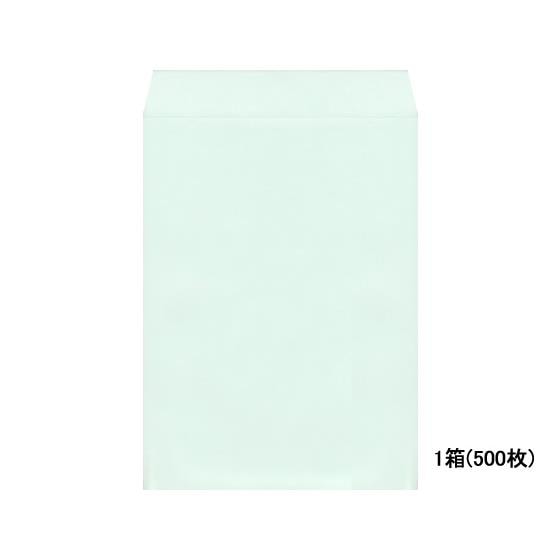 角2カラークラフト封筒 ミズ 500枚 イムラ封筒 K2S-428