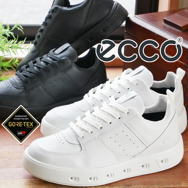 エコー ecco レディース 厚底 スニーカー ストリート 720 W ゴアテックス 防水 ローカット カジュアルシューズ レザースニーカー レースアップ 209713 01001 ブラック 黒 01 33,000円