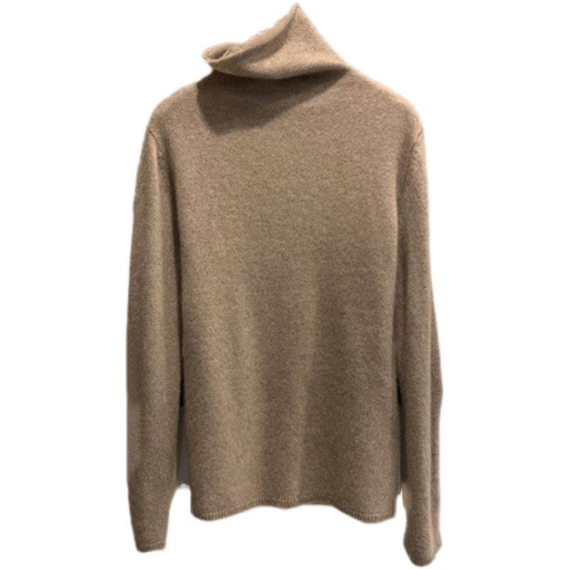 レディース ファッション 服 オシャレ カワイイ シンプル 大人カワイイ 大きいサイズ セーター タートルネック プルオーバー ブライト ニット