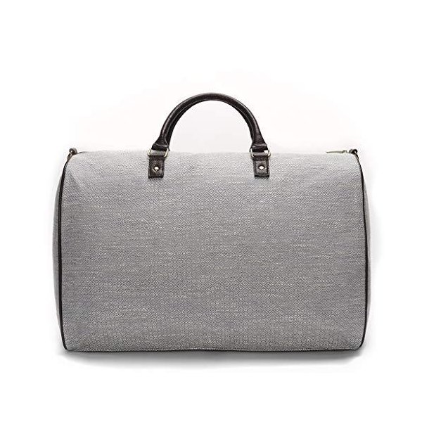 Jacquard Weekender (Light Blue and White) 並行輸入品