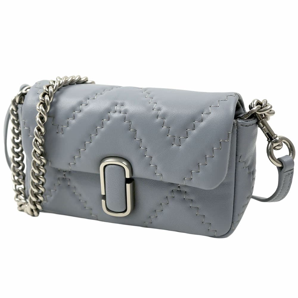 マークジェイコブス ショルダーバッグ レディース ハンドバック 斜め掛け 肩掛け グレー MARC JACOBS THE MINI SHOULDER BAG 2S3HSH016H03 050 WOLF