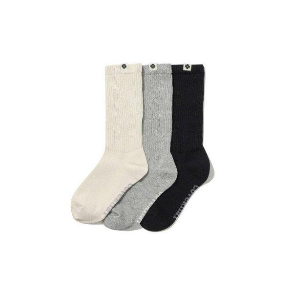 靴下 JQS CO2506TC70-MT クローバーハートソックス 3足組