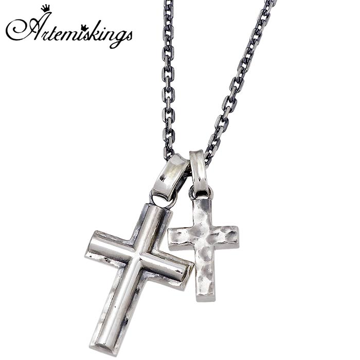 アルテミスキングス ARTEMIS KINGS ダブル クロス シルバー ネックレス アクセサリー アルテミスクラシック Artemis Classic AKP0109