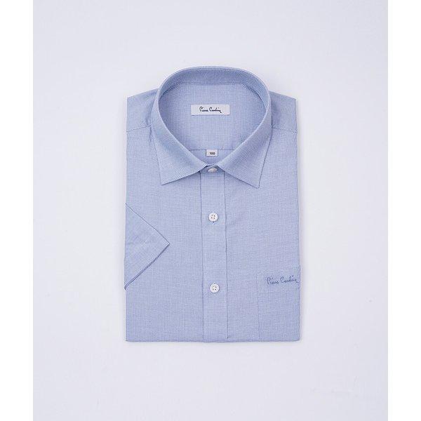 細かい組織のノーマルフィットシャツPLDS2903