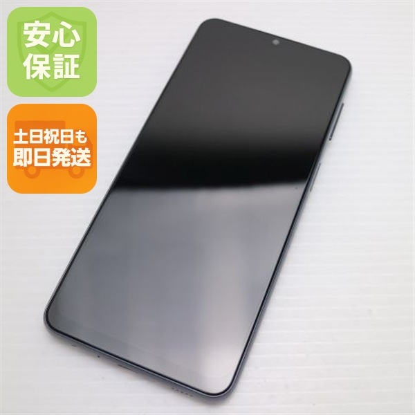 超美品 Galaxy A32 5G SCG08 オーサムブラック 本体 即日発送 土日祝発送OK 103