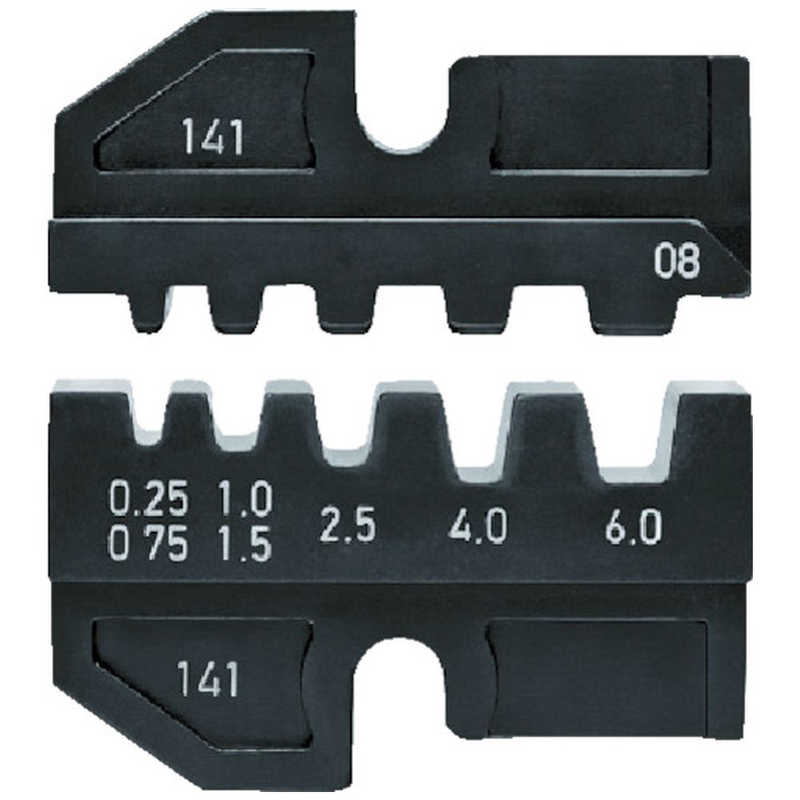 KNIPEX社　圧着ダイス (9743-200用)　9749-08