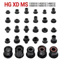 GOLDIX バイクハブアダプター QR/THRU キャップ 100x9/100x12/110x15/135x10/141x10/142x12/148x12 HG/XD/MS MTB/ロード自転車ア