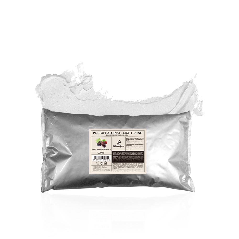 デサンブルフィルオフパックアルギネート美白顔色改善大容量リフィルライトニングモデリングパック1kg