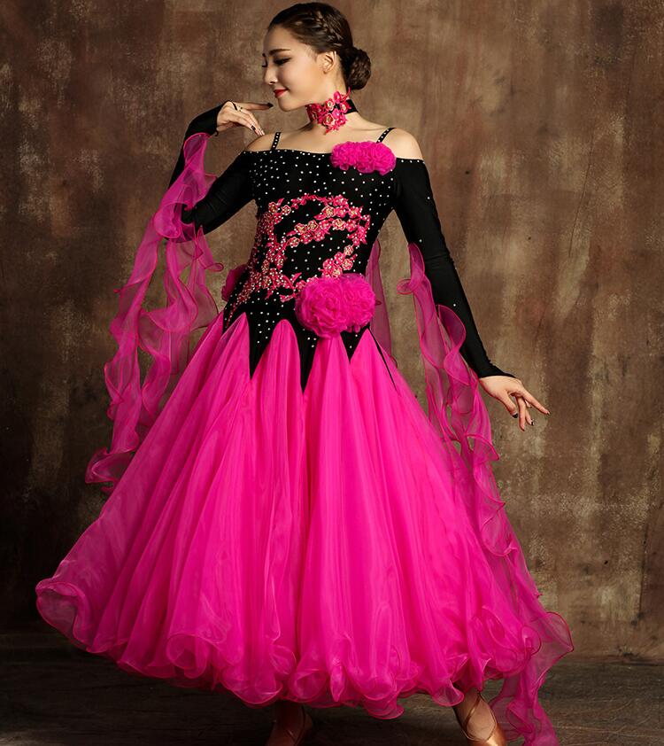 サイズ有S/M/L/XL/2XL社交ダンス ダンス衣装 お洒落 高級感 ラテンダンス ワルツ ダンスウエア チャチャ ワンピース キャバドレス ロングドレス 練習着 競技用 社交ダンス衣装 インターナ