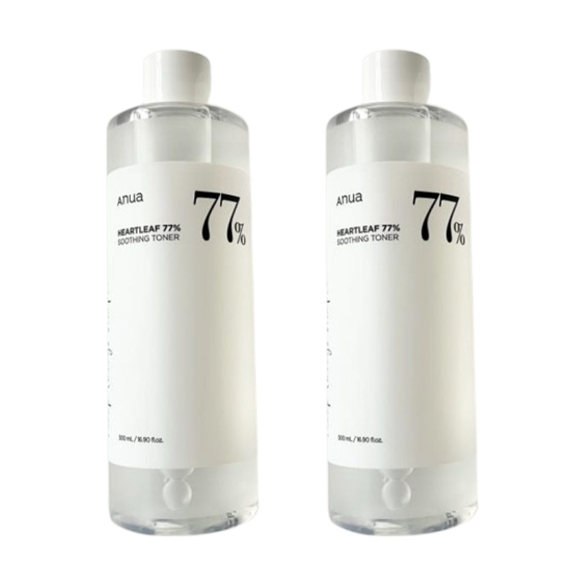 Anua 公式 アヌア ドクダミ77スーディング 化粧水 500ml+500ml