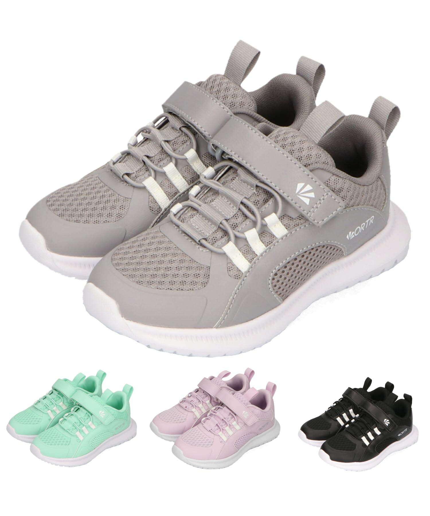 [オリエンタルトラフィック] ベルト×ゴム紐メッシュスニーカー/K-452