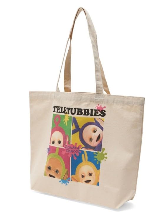 [ミルクフェド] トートバッグ TELETUBBIES TOTE レディース WHITE