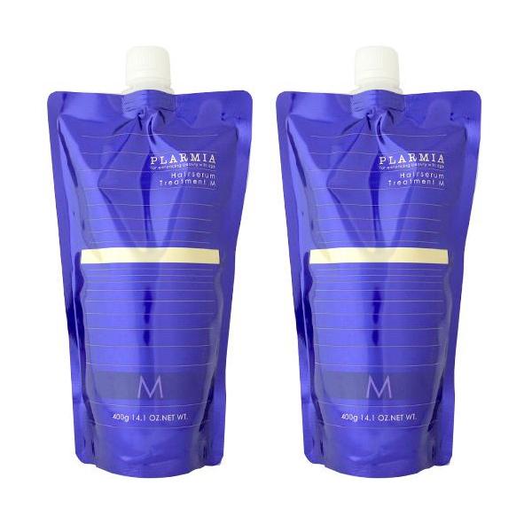 【セット】 プラーミア ヘアセラムトリートメント M レフィル 400g 2個セット