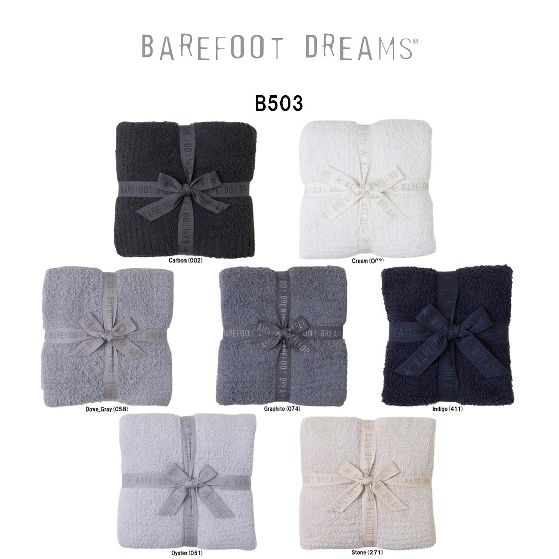 BAREFOOT DREAMS ブランケット コージーシック スロー シングル セミダブル 毛布 180x134cm ギフト CozyChic Throw B503