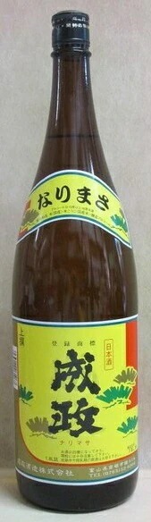 日本酒 富山 成政酒造 上撰 本醸造 1800ml 1.8L6本【北海道沖縄県東北四国九州地方は必ず送料が掛かります】