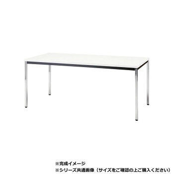 藤沢工業（TOKIO） ミーティングテーブル TDWS-1860K ホワイト 31,456円