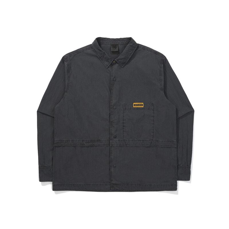 [公式]コーダカリー ウォッシング カラー型 シャツ ジャケット CHARCOAL