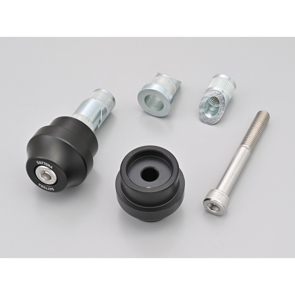 D39685 バーエンド ミラーアダプター 汎用タイプ ハンドル内径15-17用 左右セット