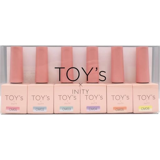 TOY’s×INITY クリアマグコレクション 6色セット