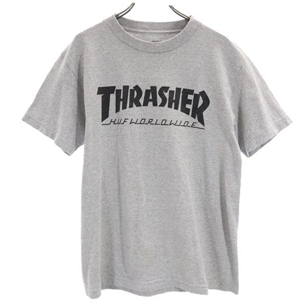 スラッシャー 半袖 Tシャツ S グレー系 THRASHER メンズ