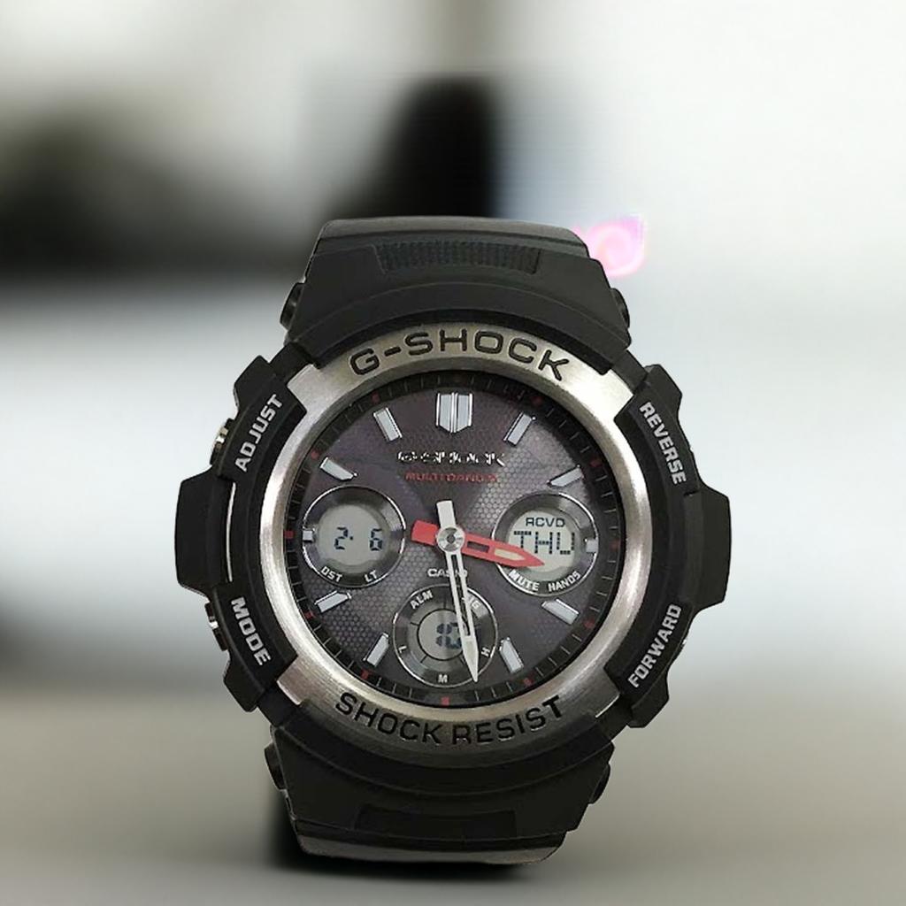 Gショック G-SHOCK カシオ メンズウオッチ gショック アナデジ AWG-M100-1AJF 電波ソーラー 大人のG-SHOCK プレゼント 腕時計 ラッピング無料 感謝の気持ち g-sho