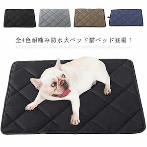 ペットベッド 防水 耐噛み 犬用 猫用 丸洗い可能 耐久性 衛生面 マット兼用