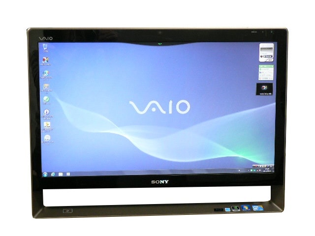 SONY デスクトップパソコン 中古パソコン VPCL128FJ ブラウン デスクトップ 一体型 本体 Windows7 Core 2 Duo ブルーレイ 地デジ/BS/CS 4GB/1TB 送料無料
