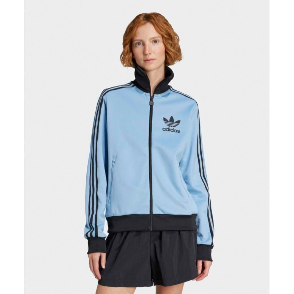 adidas Beckenbauer track top ash blue black JX7851