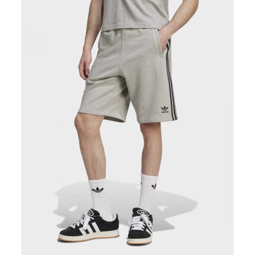 ADIDAS 3S ショートパンツ - グレー:ブラック / JY1381