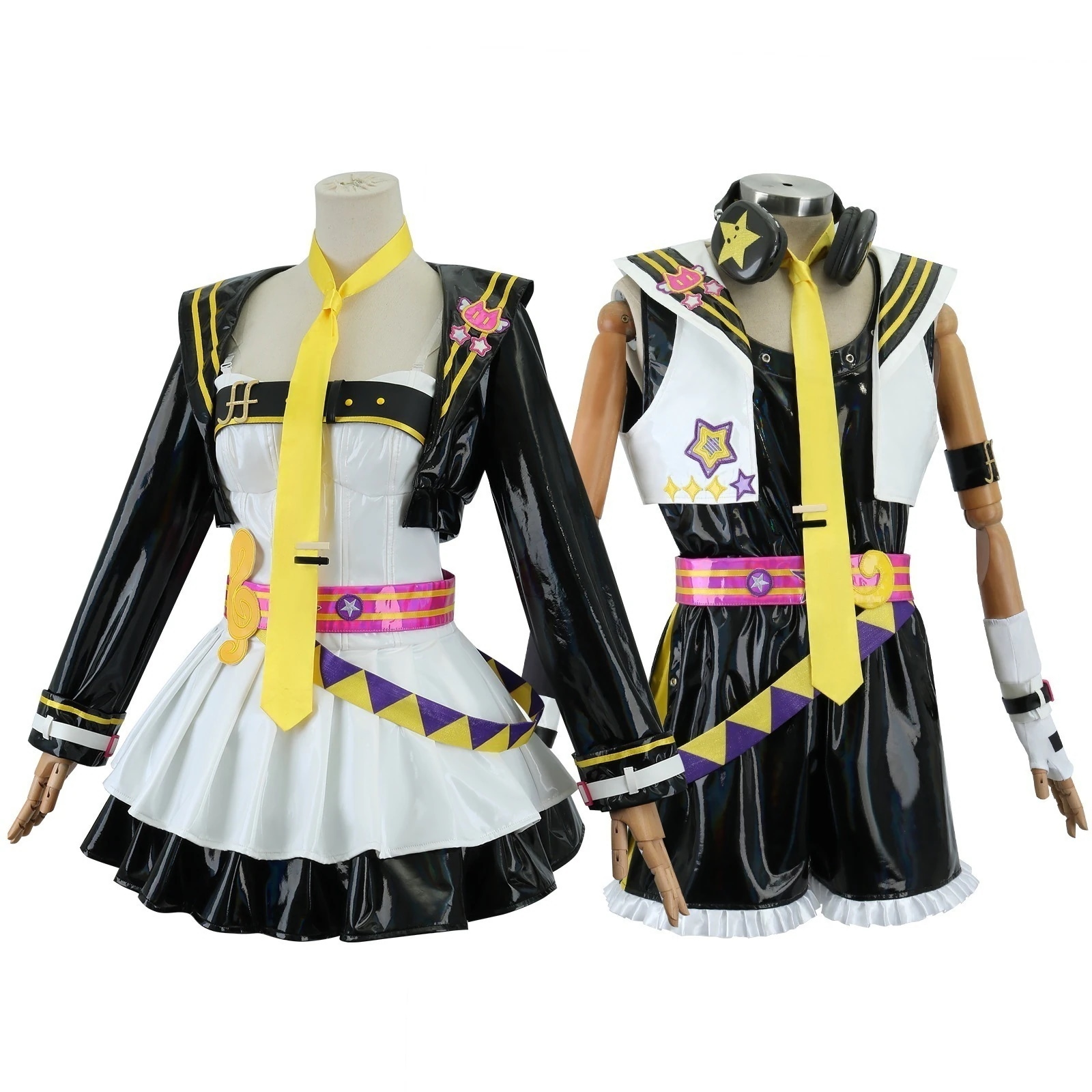 【2025新作】コスプレ 仮装Cos服バーチャルアイドルニャース走れ鏡音連鏡音鈴コスプレ衣装二次元アニメ イベント用品