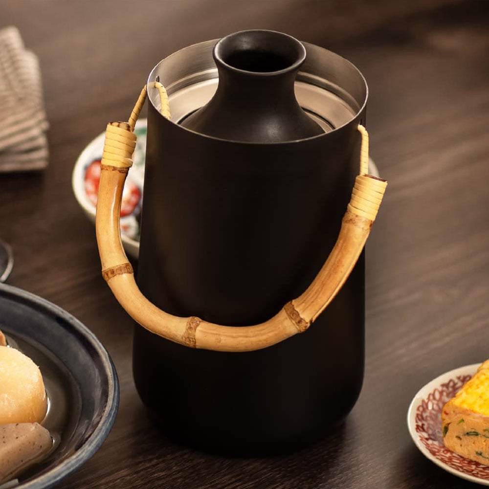 ピーコック 魔法瓶 おうち居酒屋 酒燗器 徳利付き ACH-36B 晩酌 熱燗 湯せん式 保温・保冷両対応 (sa)