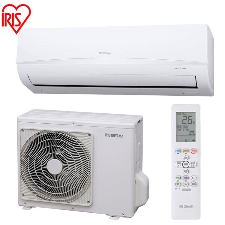 【872826791に統合/カートアップNG】【工事無し】ルームエアコン2.8kW（スタンダード） IRR-2823C アイリスオーヤマ[B]　メガ割