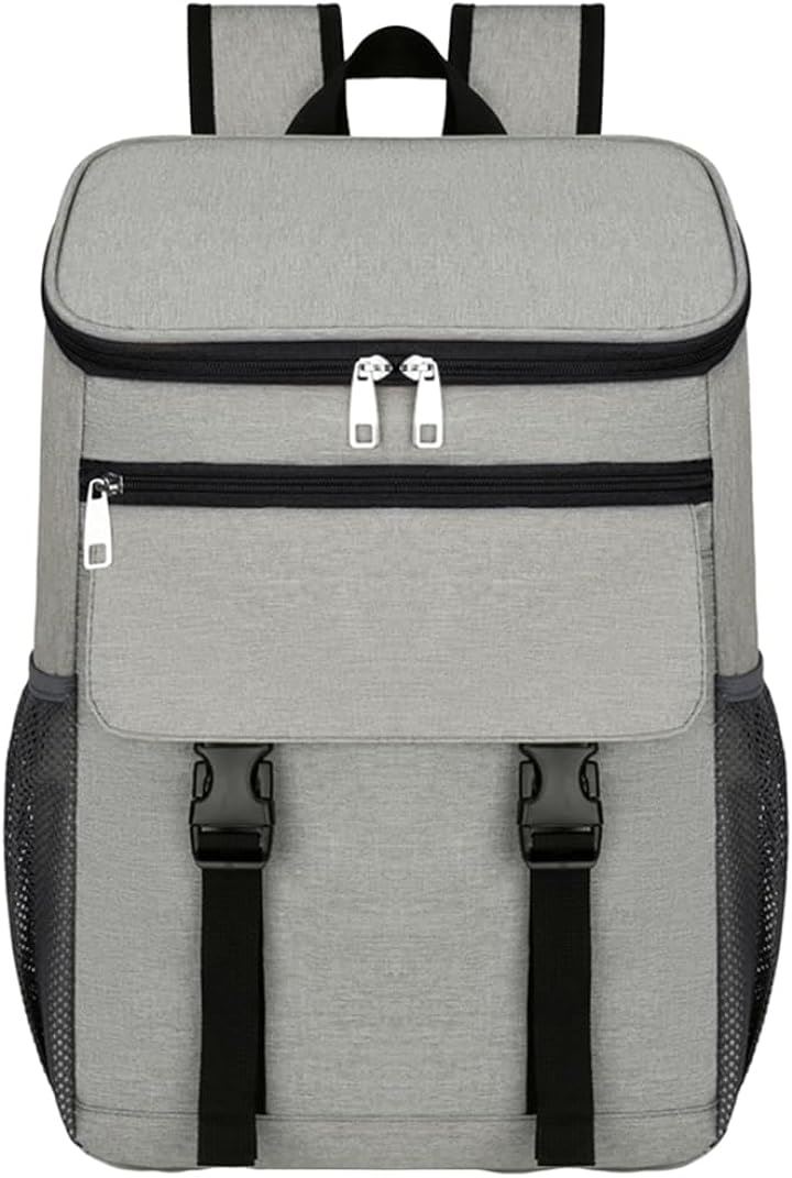 クーラーバッグ 保冷保温 リュック ソフトクーラー エコバッグ 大容量 防水( グレー) 4,869円