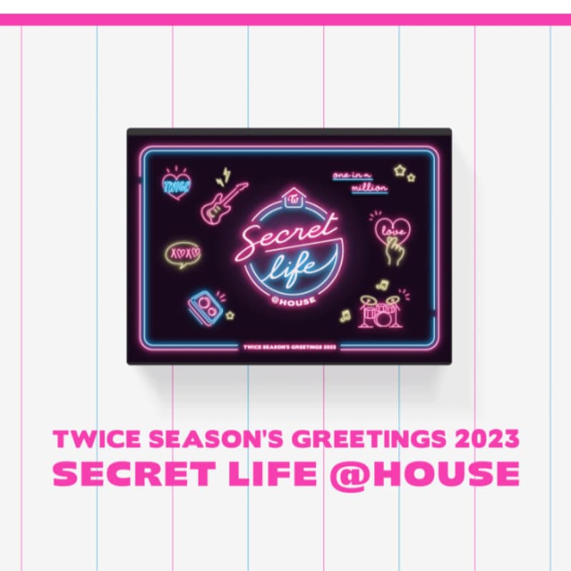 TWICE - 2023 SEASON’S GREETINGS [SECRET LIFE @HOUSE]