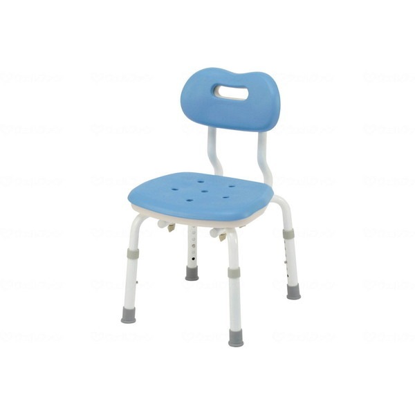 パナソニックエイジフリー シャワーチェア ユクリア コンパクト スツール背付N ブルー PN-L41121A メーカー直送 10,400円