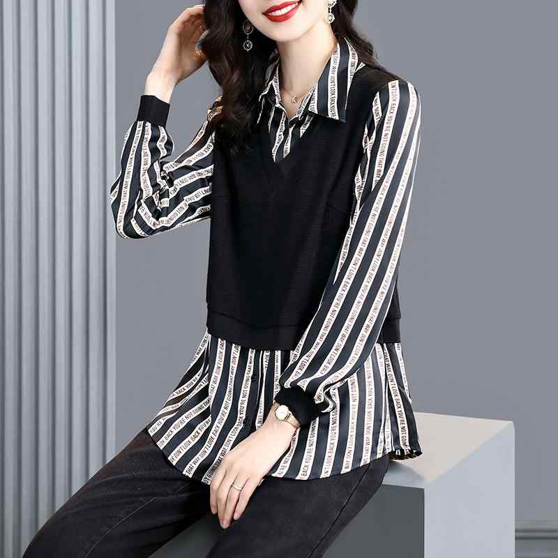 コーデ レディース ファッション オシャレ カワイイ シンプル きれいめ ナチュラル 上品カジュアル 婦人服 フェイク ツーピース トップス シャツ スタイリッシュ ハイエンド