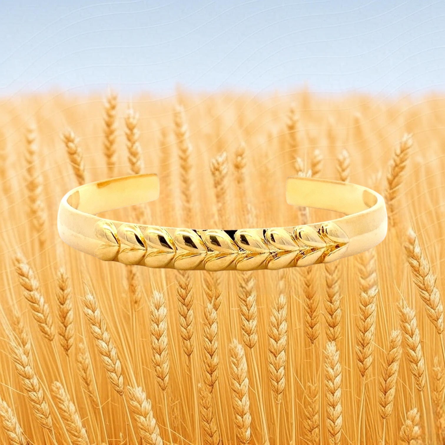 風水エネルギーバングルブレスレット「風に勝つ」生命の祝福のスパイク