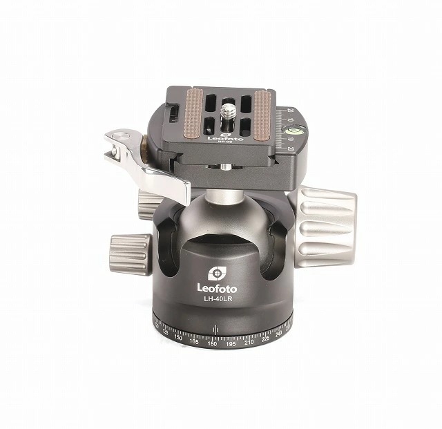 Leofoto(レオフォト) LH-40LR 自由雲台［3/8,1/4インチ対応ボール径40mmレバータイププレートNP-50付属アルカスイス互換］