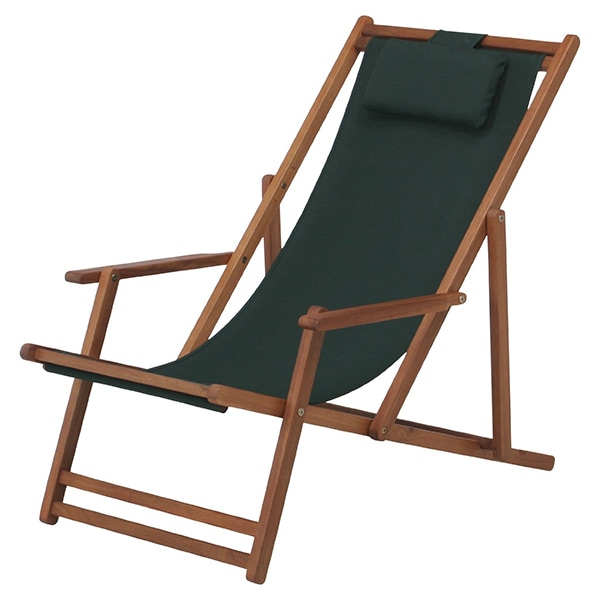 不二貿易 79498 デッキチェア #VFS-GC29JP グリーン メーカー直送