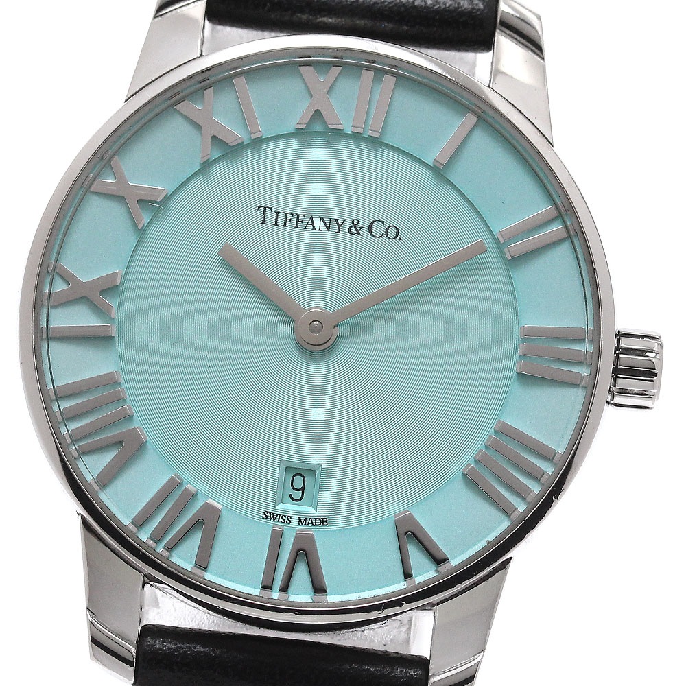 ティファニー TIFFANY&Co. Ref.63452785 アトラス デイト クォーツ レディース 保証書付き_956660【中古】