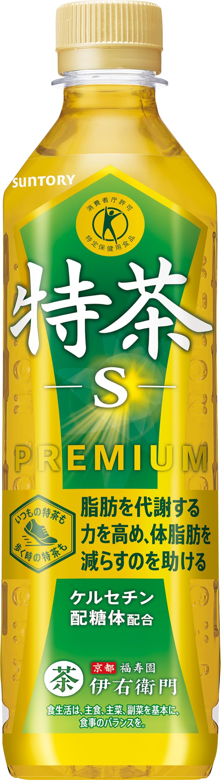 [トクホ]サントリー 伊右衛門 特茶 お茶 500ml×24本