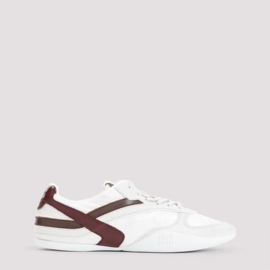 MIU MIU Women Sneakers 5E428EFA005 71L F0X97 BIANCO AMARANTO