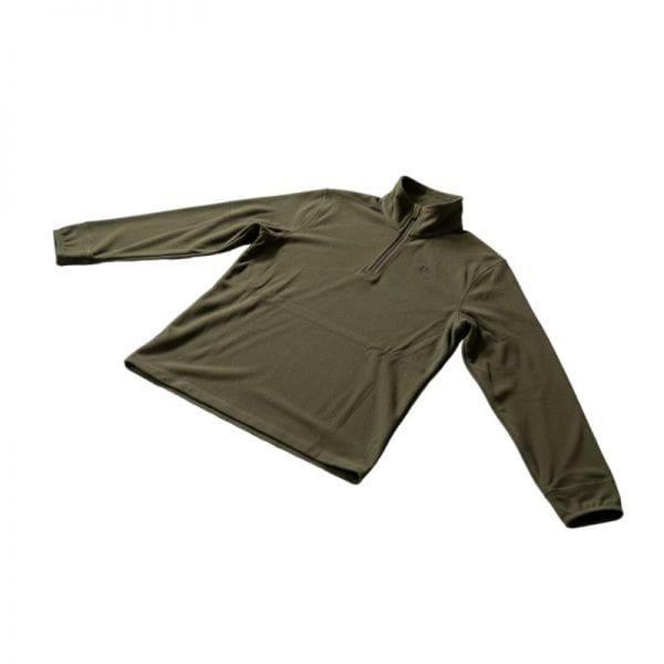 FJALLRAVEN 女性用スケアハーフジップ ダークオリーブ (89766633)