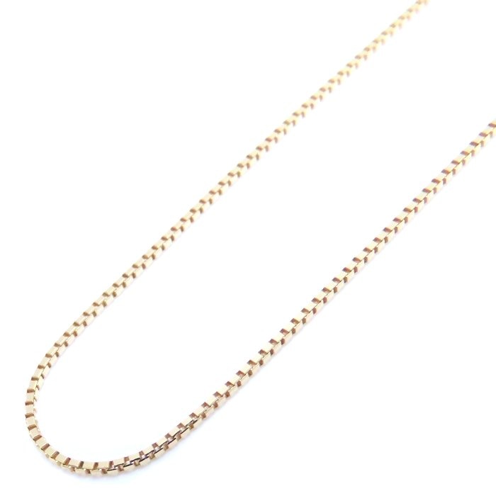 チェーン ネックレス 46cm 2.2グラム K18YG イエローゴールド/76165【中古】